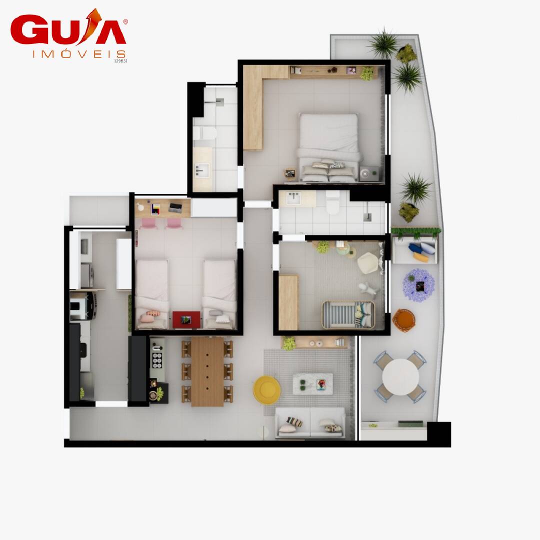 Apartamento à venda com 3 quartos, 90m² - Foto 10