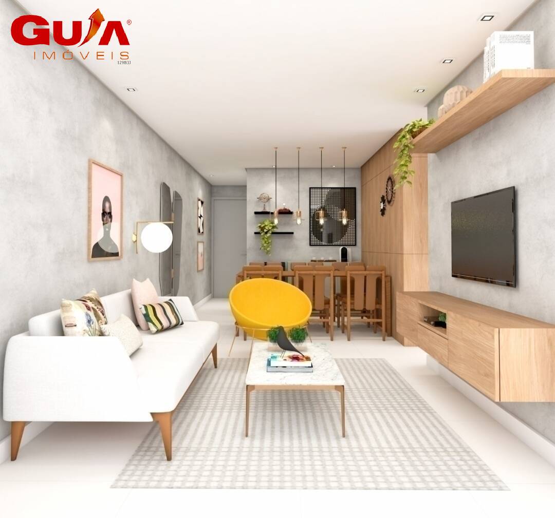 Apartamento à venda com 3 quartos, 90m² - Foto 3