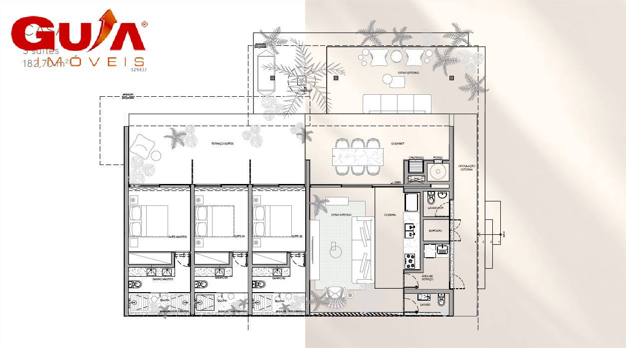 Casa de Condomínio à venda com 3 quartos, 182m² - Foto 11