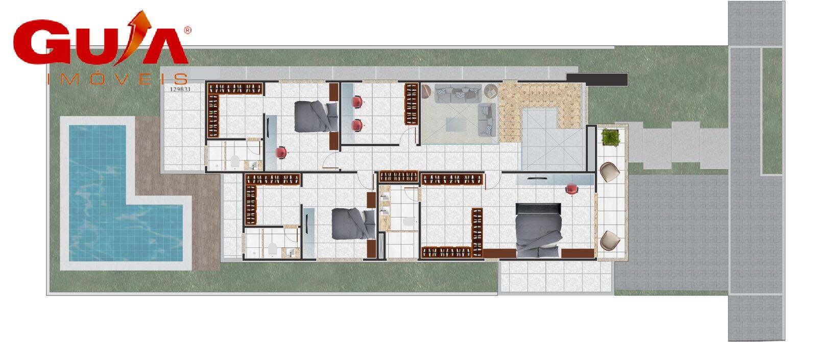 Casa à venda com 4 quartos, 273m² - Foto 6