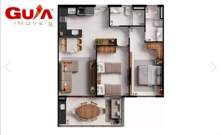 Apartamento à venda com 1 quarto, 29m² - Foto 16