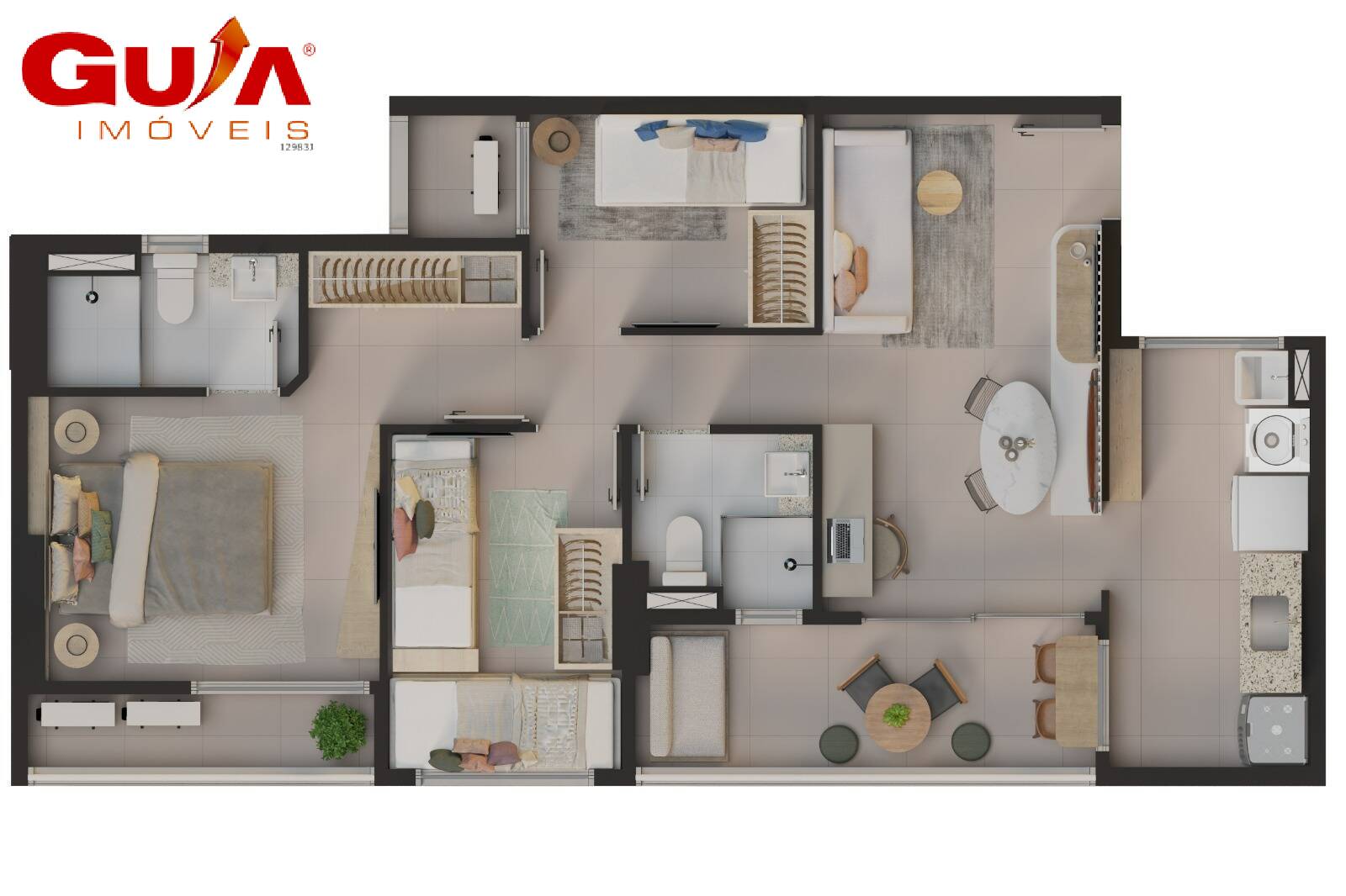 Apartamento à venda com 2 quartos, 49m² - Foto 13