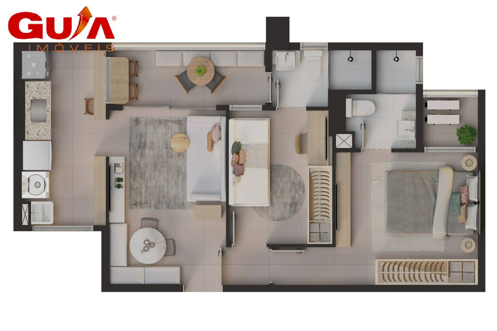 Apartamento à venda com 2 quartos, 49m² - Foto 16