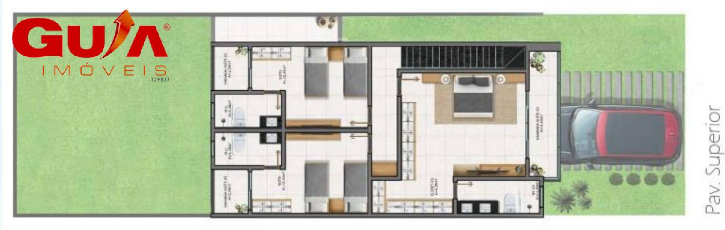 Casa de Condomínio à venda com 3 quartos, 181m² - Foto 3