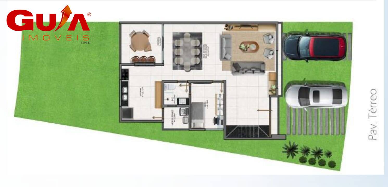 Casa de Condomínio à venda com 3 quartos, 186m² - Foto 3