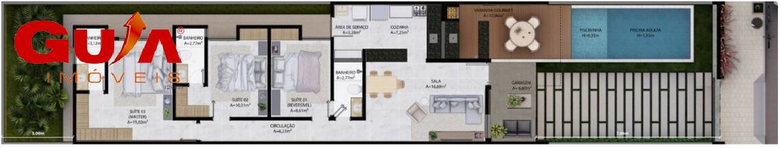 Casa à venda com 3 quartos, 103m² - Foto 20